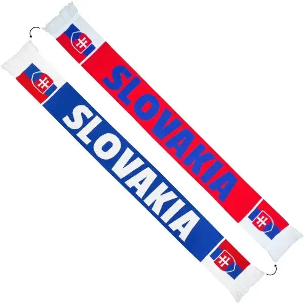 FLLÖS FANLINE SCARF SLOVAKIA 4 Zimní šála, modrá, velikost