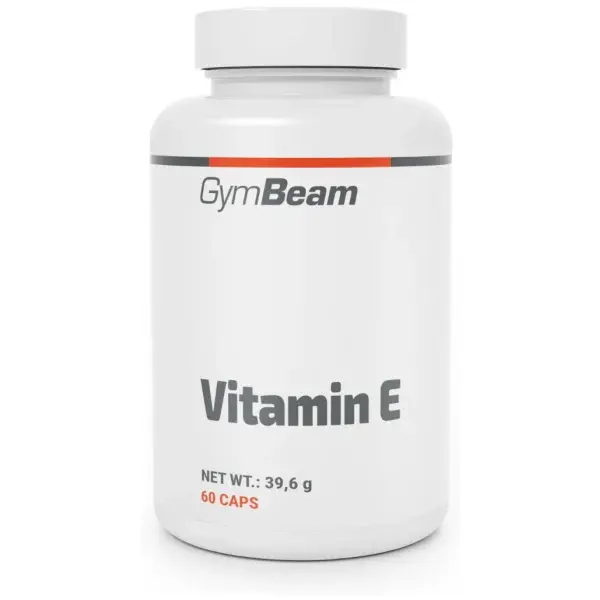 GymBeam VITAMIN E 60 KAPS - 60 CAPS Vitamín, , velikost
