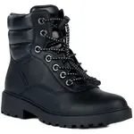 Geox J CASEY B ABX Dívčí zimní obuv, černá, velikost