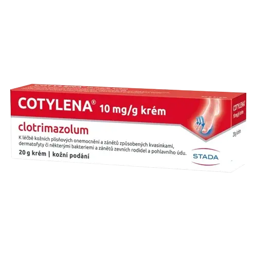 COTYLENA krém k léčbě kožních a slizničních infekcí 20 g
