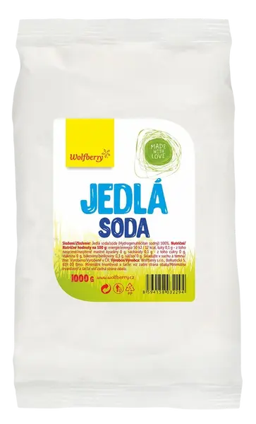 WOLFBERRY Jedlá soda v sáčku 1000 g