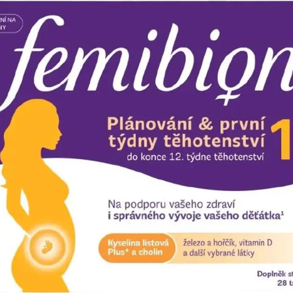 FEMIBION 1 Plánování a první týdny těhotenství 28 tablet