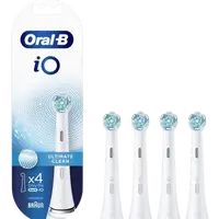 ORAL-B iO Series Ultimate Clean, kartáčkové hlavy, bílé 4 ks