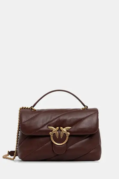 Kožená kabelka Pinko