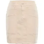 ALPINE PRO GAILA Dámská letní sukně, béžová, velikost