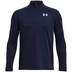 Under Armour TECH 2.0 1/2 ZIP Chlapecké triko s dlouhým rukávem, tmavě modrá, velikost M