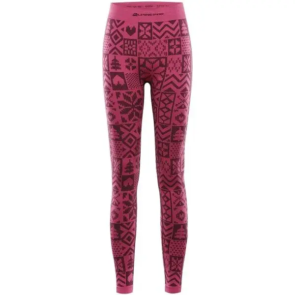 ALPINE PRO LESSA Dámska funkčná bielizeň, ružová, veľkosť M/L