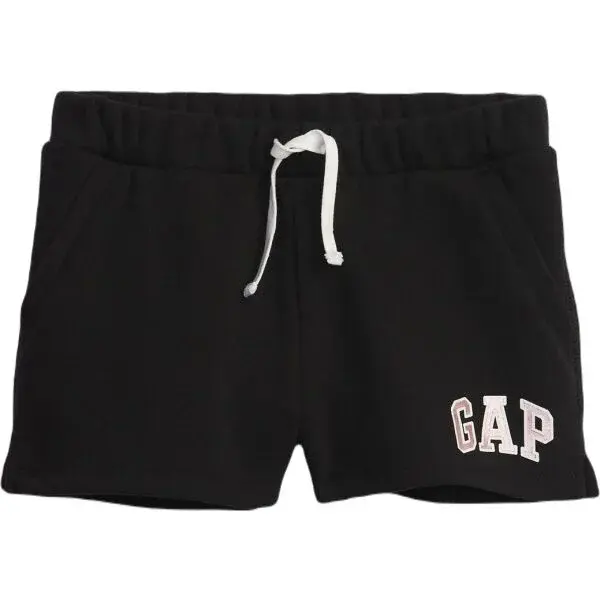 GAP V-K LOGO SHORT HD Dievčenské šortky, čierna, veľkosť