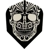 Windson SKULL PLAST 3 KS Letky na šipky standard, bílá, velikost