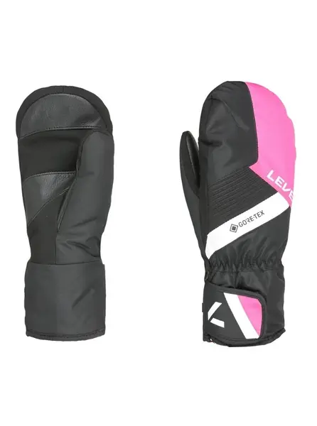 Level dětské rukavice Neo JR Mitt Gore-Tex Fuchsia | Černá | Velikost M