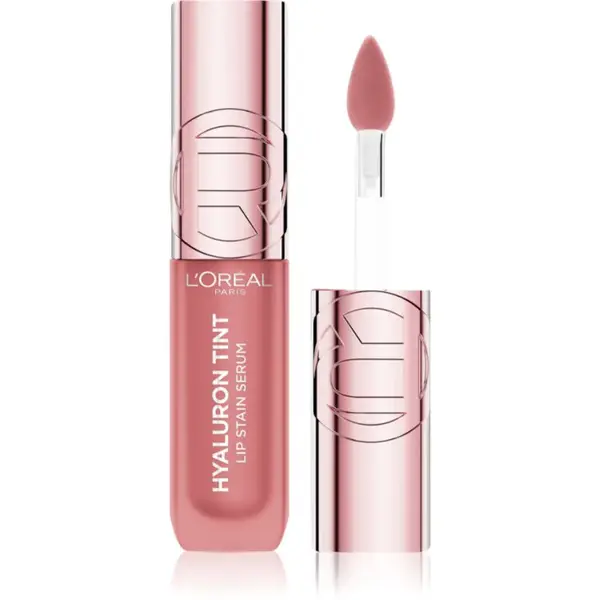 L’Oréal Paris Hyaluron Tint Lip Stain Serum tekutá rtěnka s hydratačním účinkem odstín 601 Worth It 5 ml