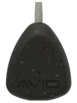 Avid carp olovo inline flat pear groove lead - 85 g