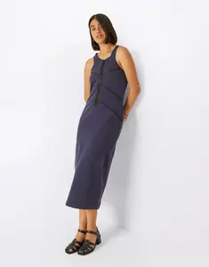 SKFK Dei Dress Navy Violet 38
