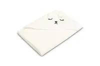 Detská osuška 100x100cm, froté bavlna, Teddy - biela