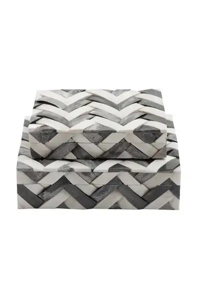 Sada úložných krabíc AU Maison 2-pak