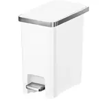 Odpadkový koš Eko Hana slim 10l bílý 637710