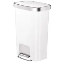 Odpadkový koš Eko Hana 25+25l bílý 625550