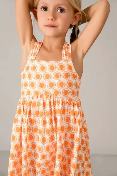 Dětské bavlněné šaty Mayoral