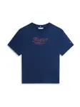 TOMMY HILFIGER Tričko  námornícka modrá / jasne červená