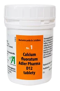 ADLER PHARMA Calcium fluoratum D12 1000 tablet