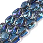 Electroplate Glass Beads Strands