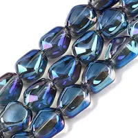 Electroplate Glass Beads Strands