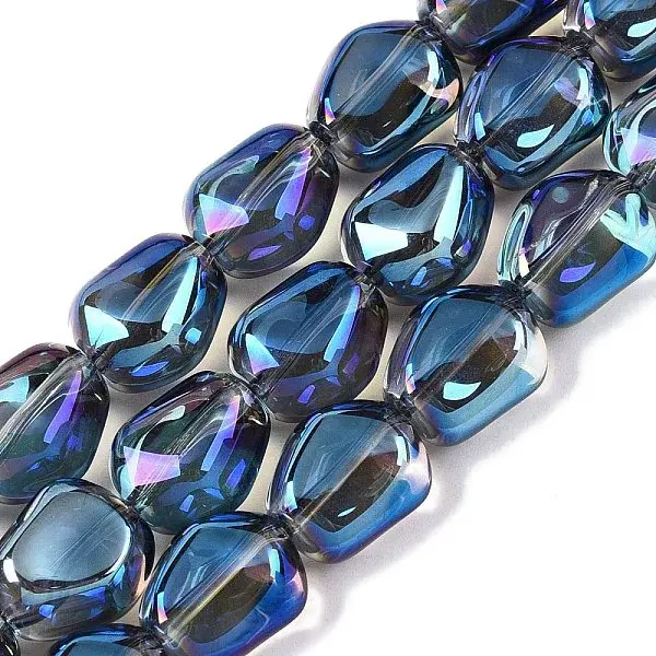 Electroplate Glass Beads Strands