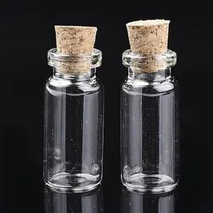 Glass Jar Glass Bottles Bead Containers