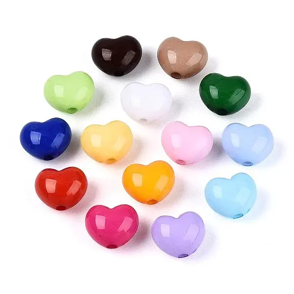 Opaque Acrylic Beads