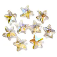 Faceted Glass Charms