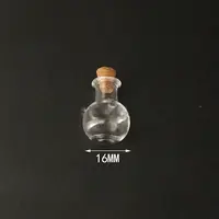 Mini High Borosilicate Glass Bottle Bead Containers