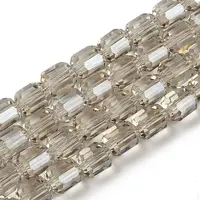 Electroplate Glass Beads Strands