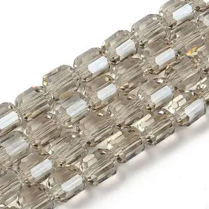 Electroplate Glass Beads Strands
