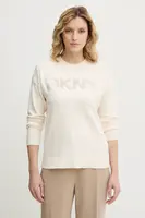 Svetr Dkny dámský, béžová barva, DJ4R0407