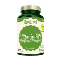 GREENFOOD NUTRITION Vitamin B2 Riboflavin 5'Phosphat 90 kapslí