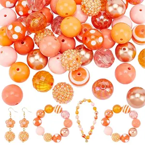 1 Set Opaque Acrylic Beads Set