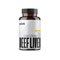 LIVLIFE Grass Fed Beef Liver 180 kapslí