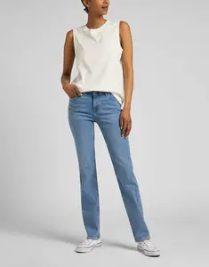 Dámské rifle LEE L301ERPA MARION STRAIGHT PARTLY CLOUDY Velikost: 27/33