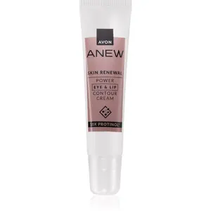 Avon Anew Skin Renewal rozjasňujúci krém na očné okolie a pery 15 ml