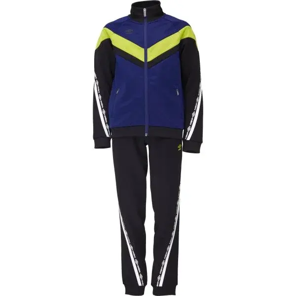 Umbro TRENT Chlapčenská  tepláková súprava, tmavo modrá, veľkosť 128-134