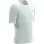 Compressport RACING SS TSHIRT M Pánské běžecké triko, bílá, velikost