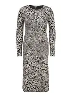 River Island Petite Šaty  krémová / čierna