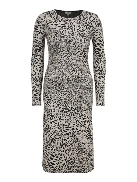 River Island Petite Šaty  krémová / čierna