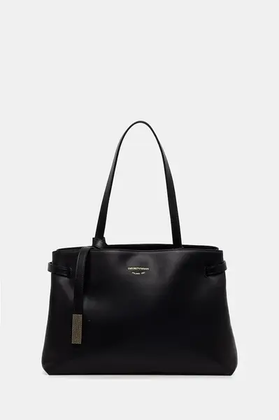 Kožená kabelka Emporio Armani