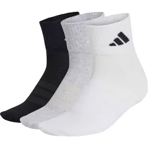 adidas T ESSENTIALS ANK 3P Ponožky, černá, velikost