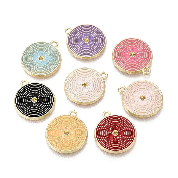 Alloy Enamel Pendants