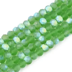 Transparent Glass Beads Strands