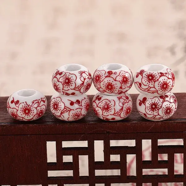 Handmade European Porcelain Beads