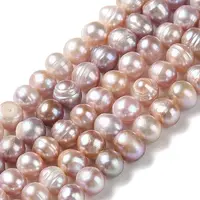 Natural Cultured Freshwater Pearl Beads Strands