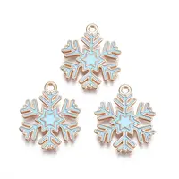Christmas Style Alloy Enamel Pendants
